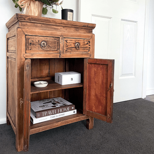 Transforming a side table